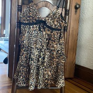 Betsey Johnson leopard lingerie